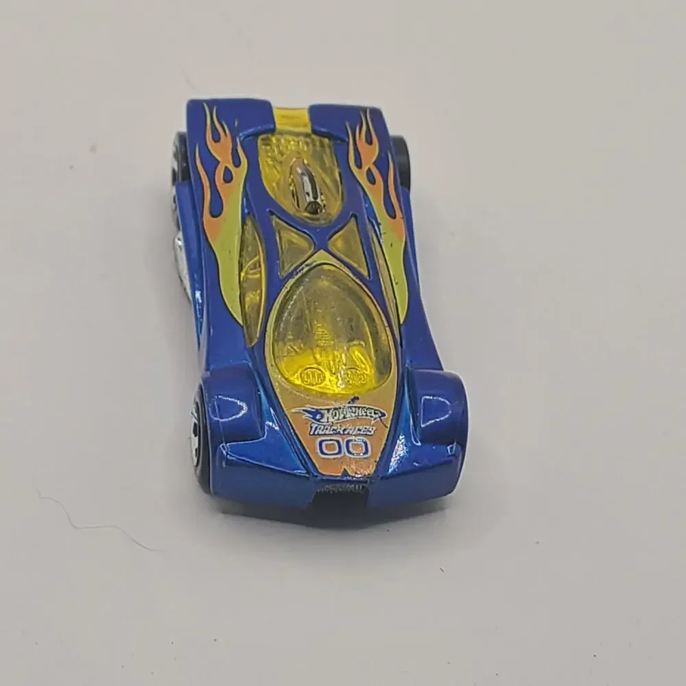 Hot Wheels - 2005 Track Aces - Blue Sling Shot (loose)